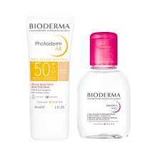 BIODERMA PACK: PHOTODERM TEINTE TRES CLAIRE SPF50 + SENSIBIO DEMAQUILLANTE 100ML